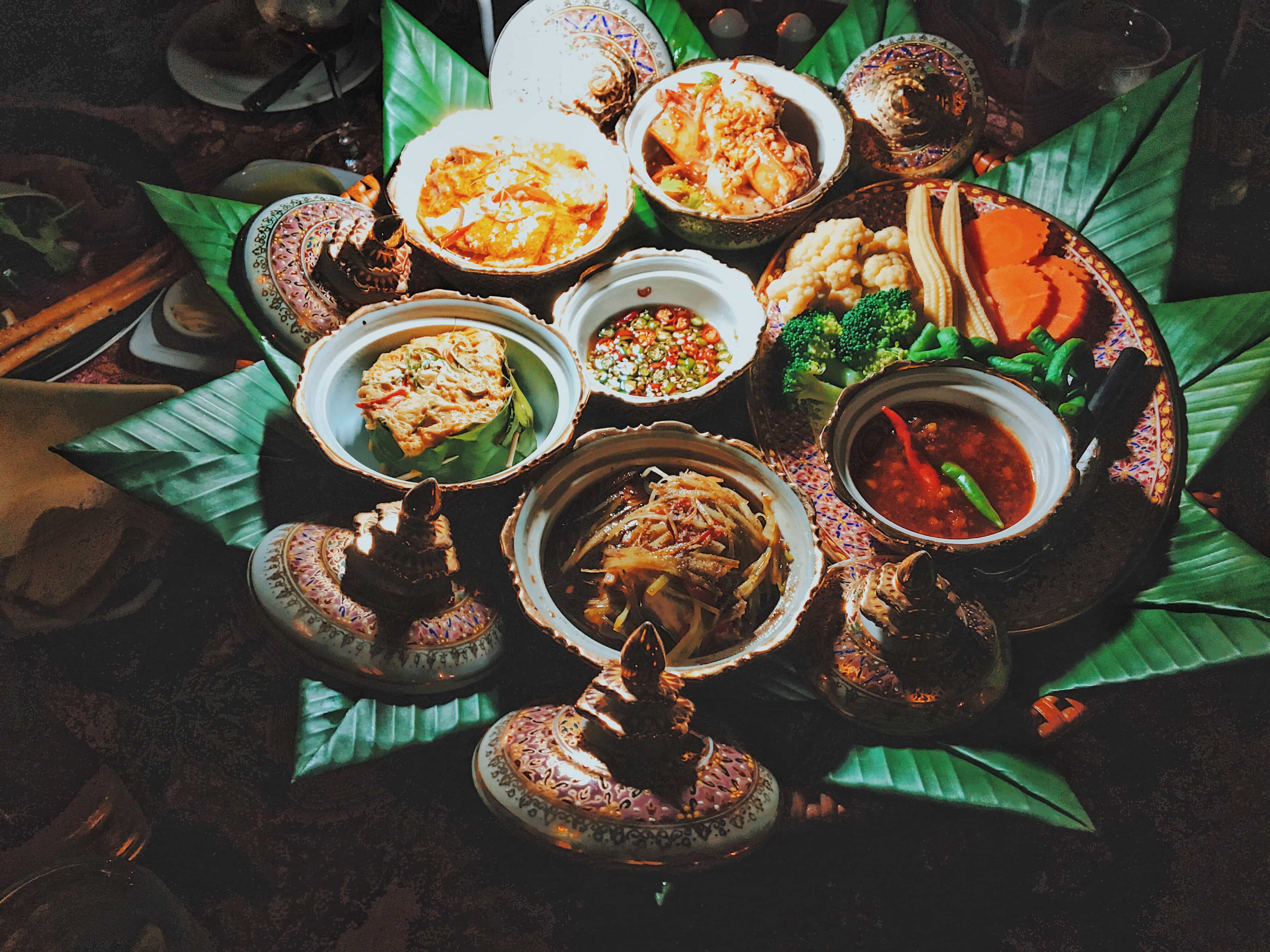 6 Tourist Traps to Avoid in Phuket Thailand And How To Avoid Them 5 6 Tourist Traps to Avoid in Phuket And How To Avoid Them, Royal Kantoke, set dinner for two, with authentic Thai dishes served in Poppies Restaurant, Koh Samui Thailand.