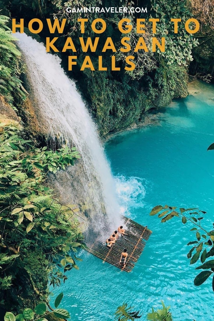 How To Get From Cebu To Kawasan Falls 1 kawasan falls 1