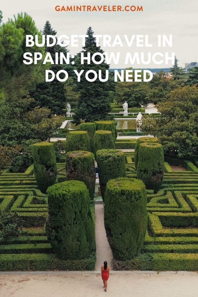 Budget Travel in Spain: How much do you need 3 BUDGET TRAVEL IN SPAIN: HOW MUCH DO YOU NEED
