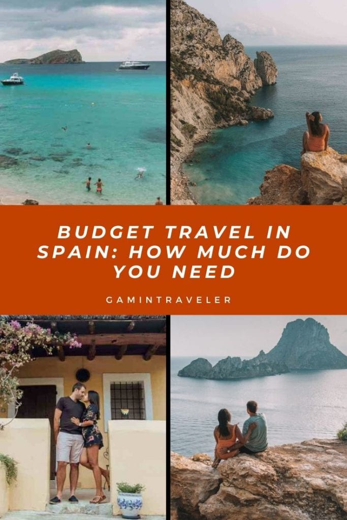 Budget Travel in Spain: How much do you need 2 budget travel spain pin 3