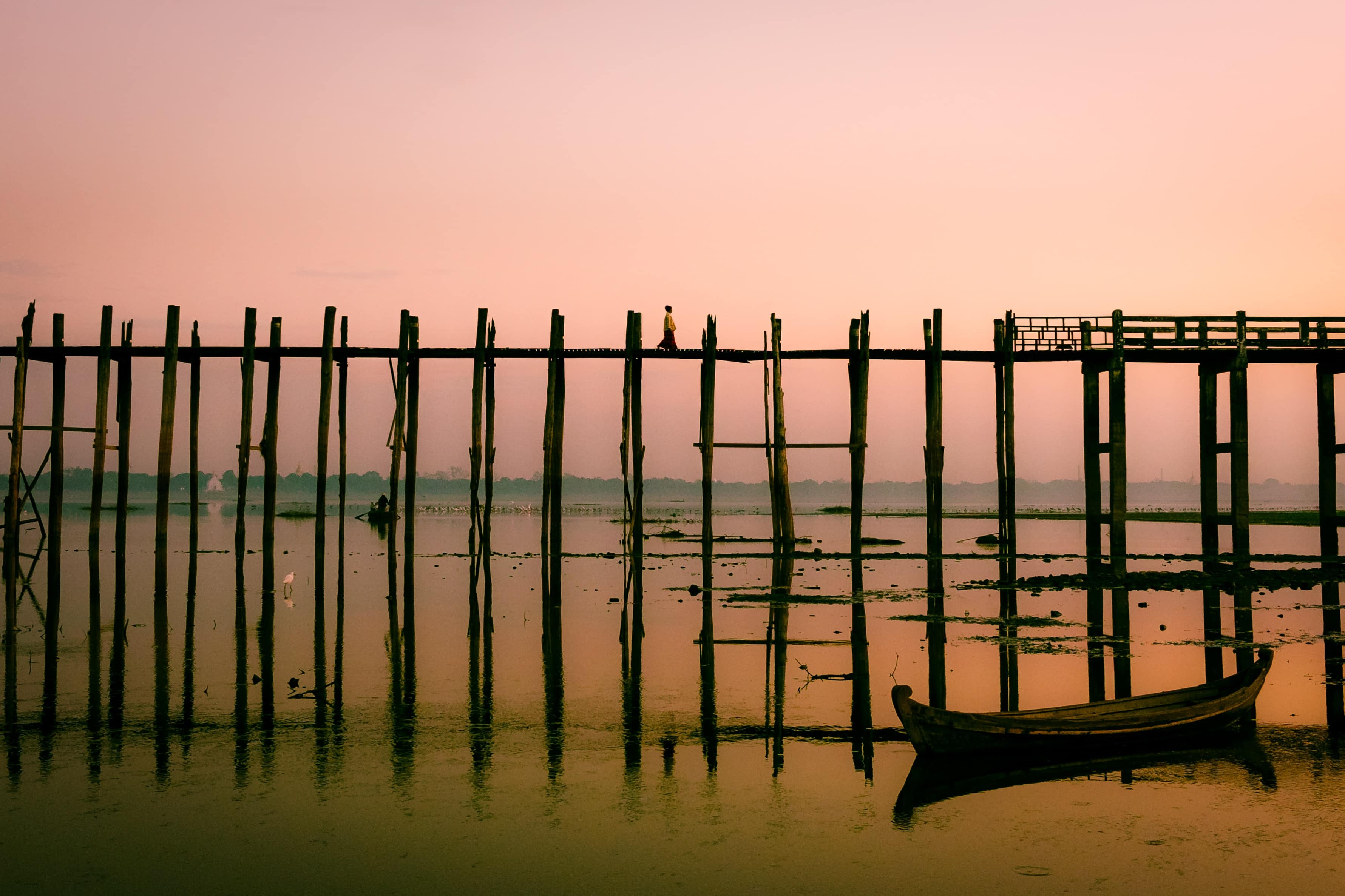10 Most Instagrammable Places in Myanmar 9 U Bein Bridge in Amarapura, instagrammable places in Myanmar