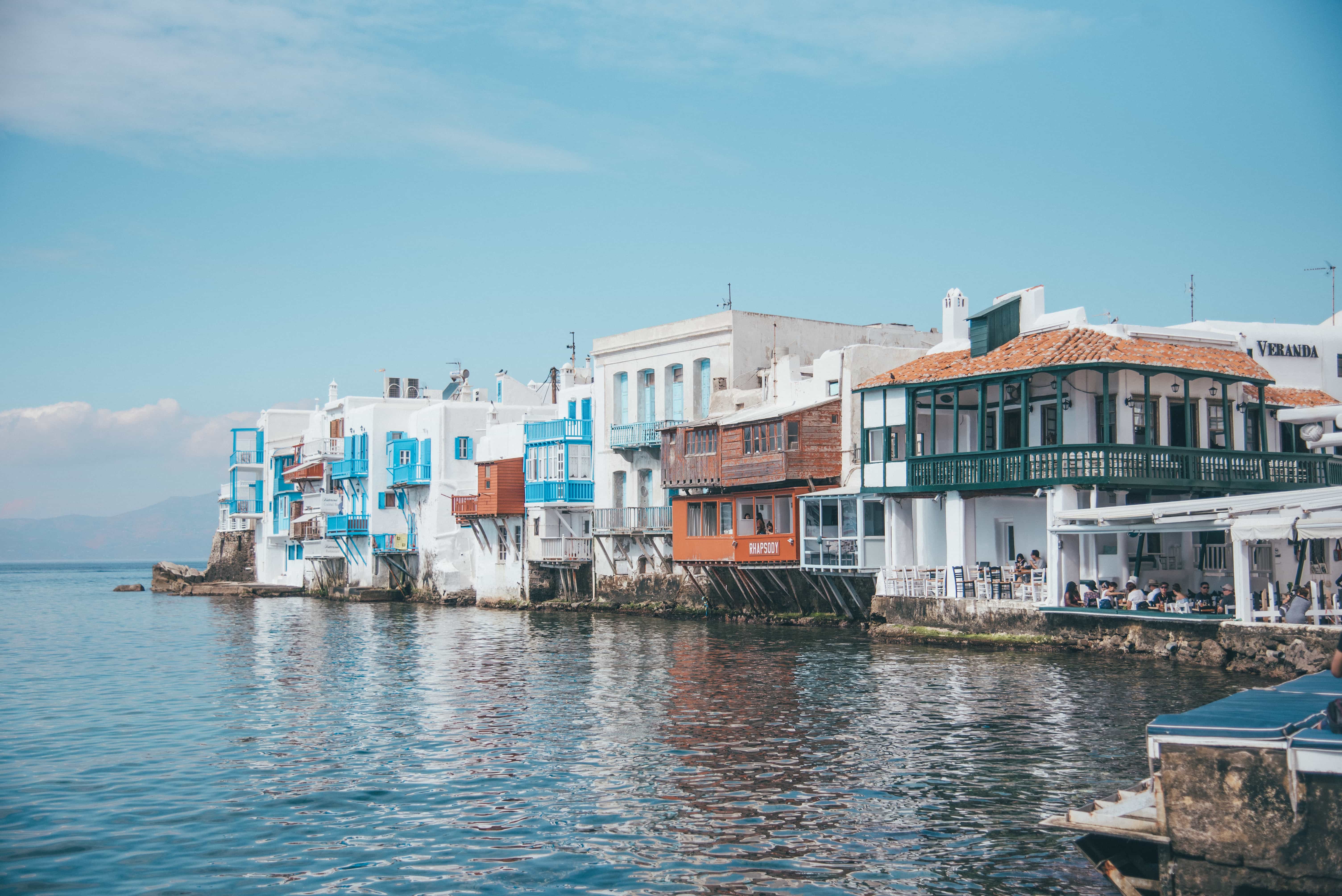 10 Most Instagrammable Places in Greece 9 instagrammable places in Greece, Little Venice Mykonos