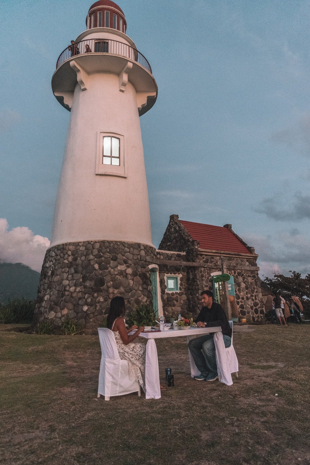 batanes itineary, batanes travel itinerary, basco lighthouse dinner in Batanes, romantic dinner in Basco