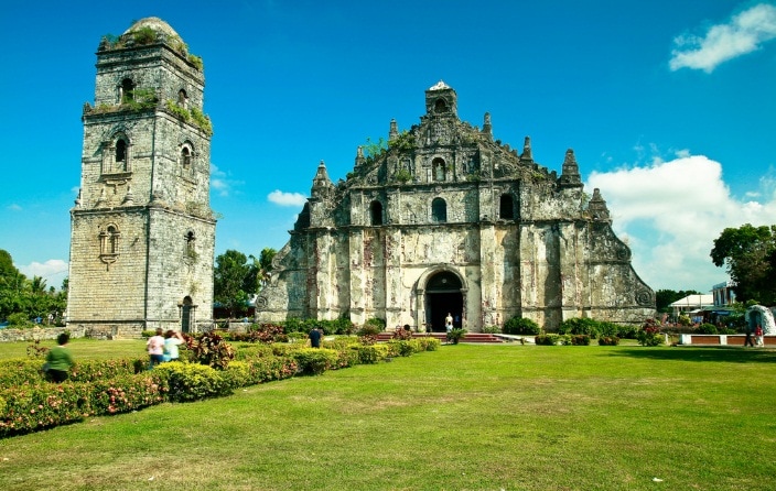 Ilocos Norte tourist spots, paoay church, Ilocos Itinerary