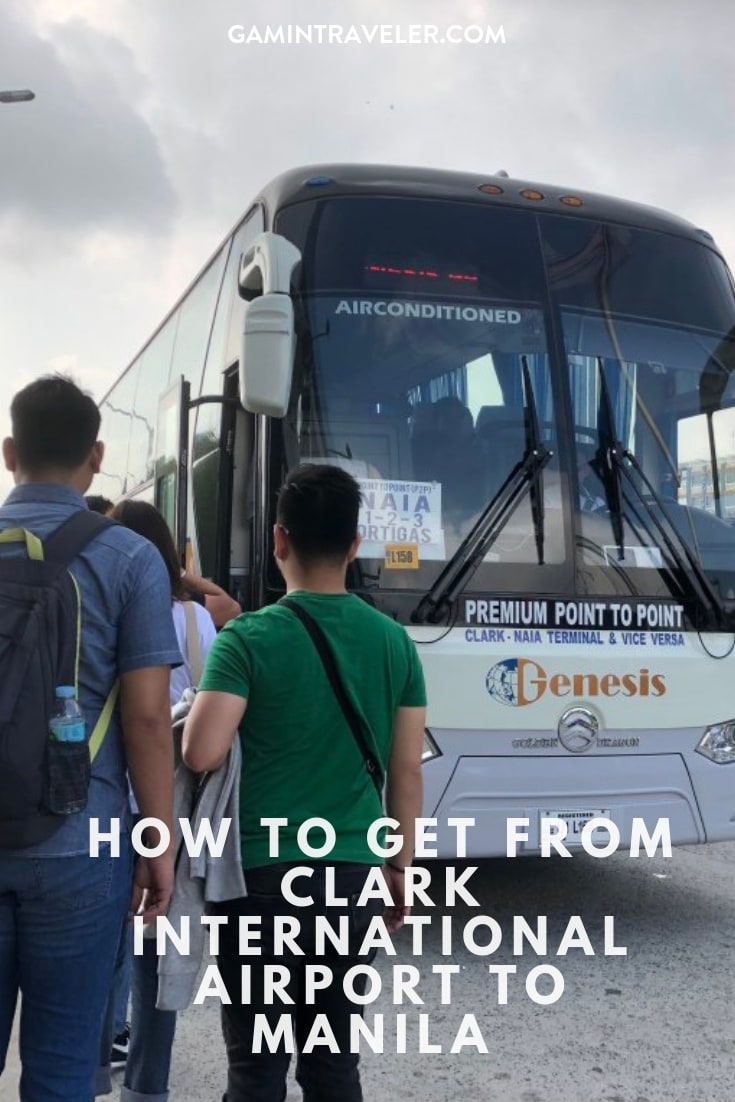 P2P Bus From Manila to Clark Airport 1 pin clark to manila yes