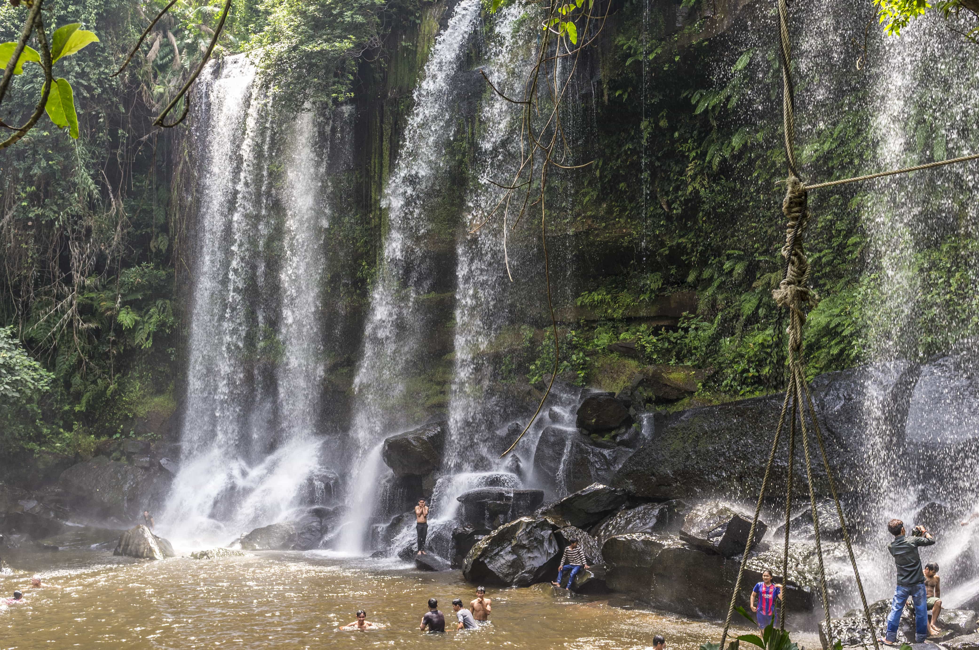25 Awesome Places to Visit in Cambodia 19 Cambodia Tourist Spots, Phnom Kulen Waterfalls