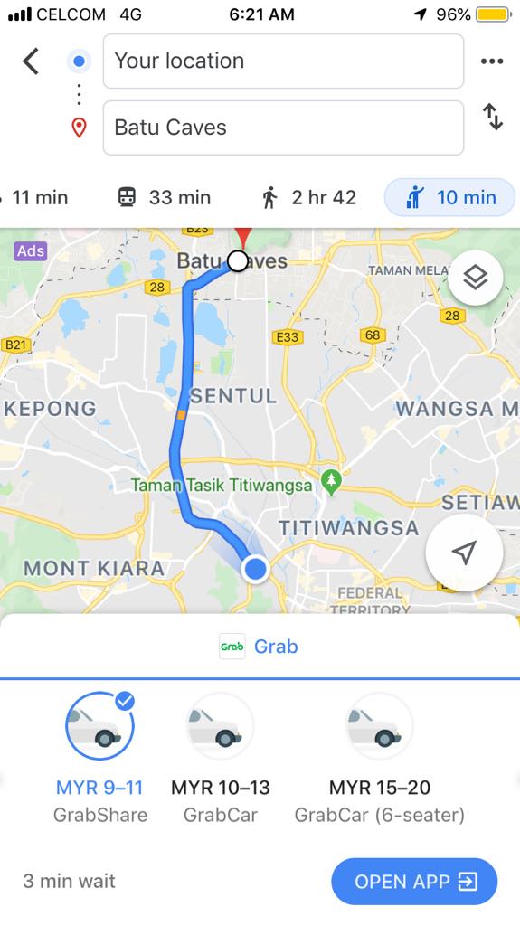 How to get from Kuala Lumpur to Batu Caves Best Way 2 kuala lumpur to batu caves, how to get to batu caves, kl sentral to batu caves, batu caves entrance fee, batu caves steps batu caves travel guide, things to know before visiting Batu Caves, how to get to Batu Caves by grab