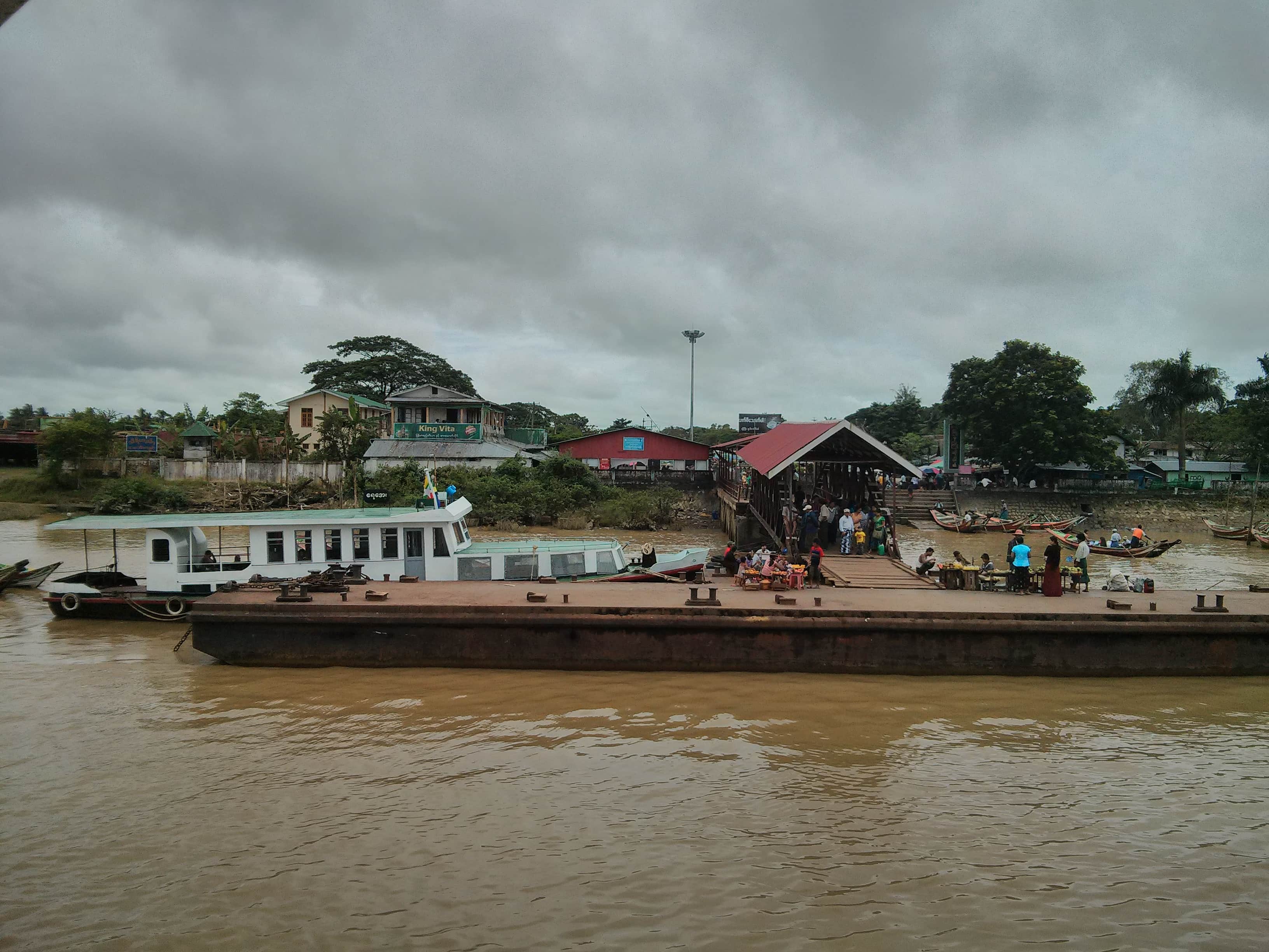Ferry Yangon to Dala Village 