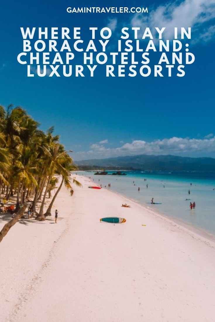 Resorts in Boracay And Where to stay in Boracay: Station 1, 2 and 3 1 where to stay in Boracay Island