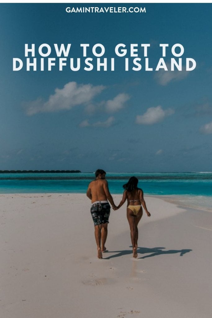 How To Get From Male to Dhiffushi Island 1 How to get to Dhiffushi Island