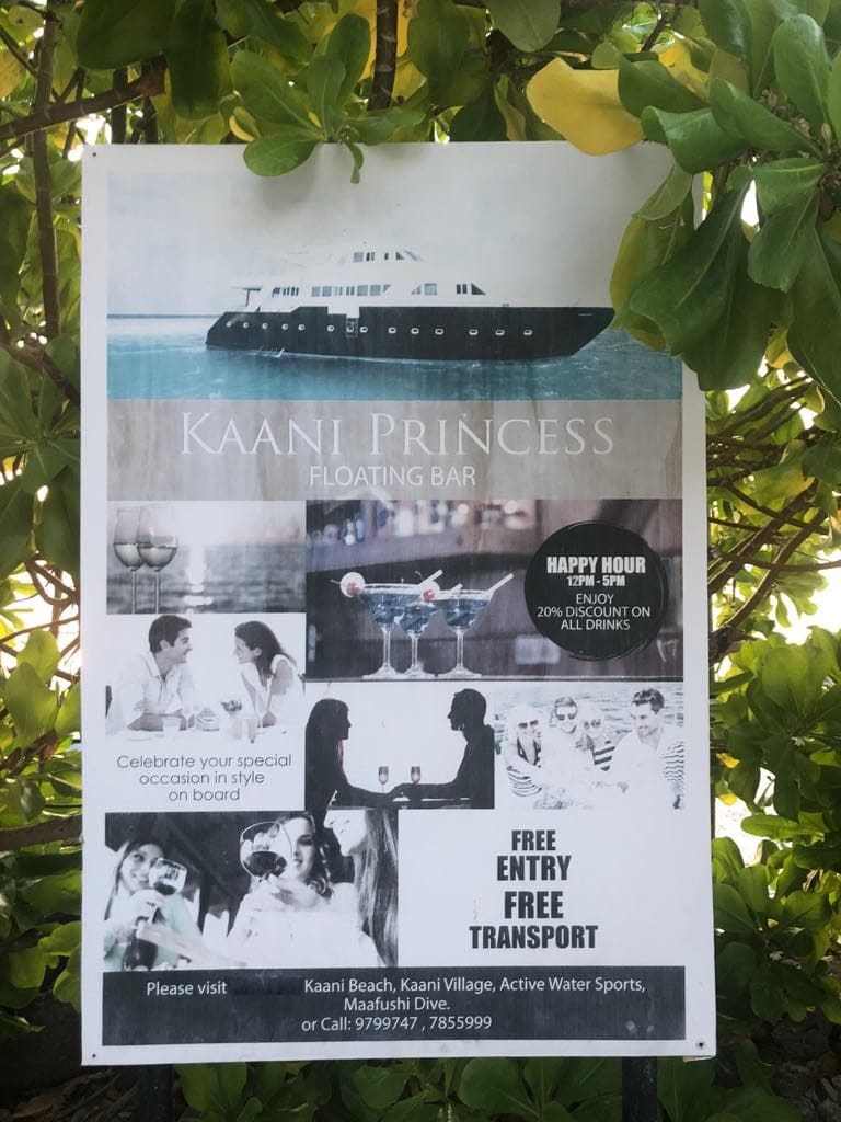 Floating Bar in Maafushi
