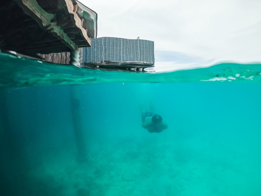 Kuramathi Island Resort Review - Luxury Resort For Affordable Price 11 snorkeling in Kuramathi resort
