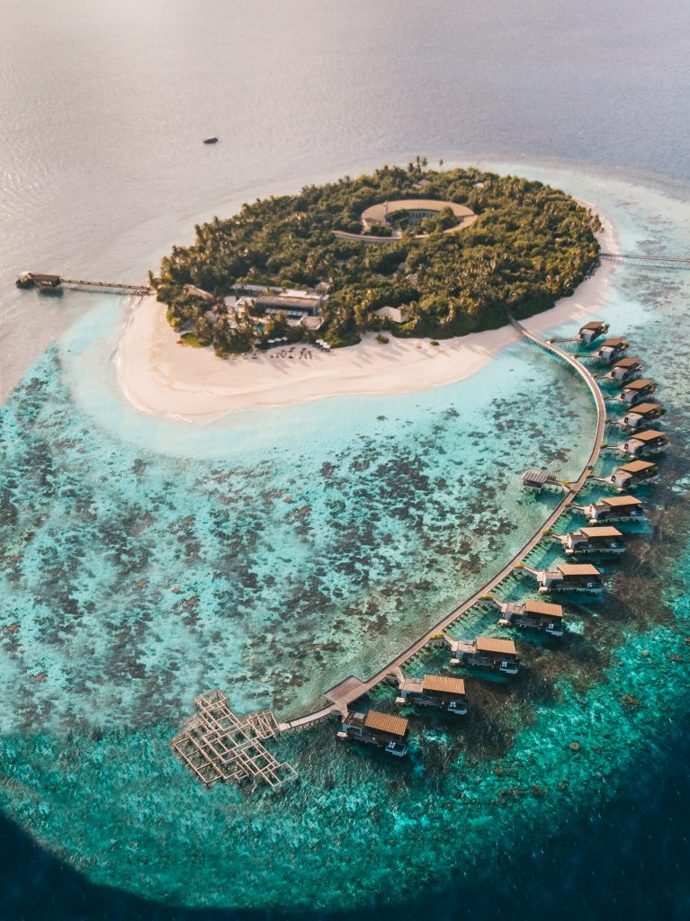 Our 15 Best Countries To Visit for Photos 7 Drone shot Park Hyatt Maldives