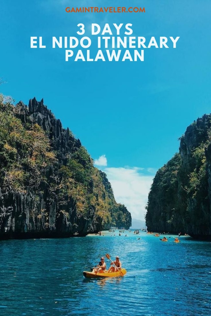 3 Days El Nido Itinerary