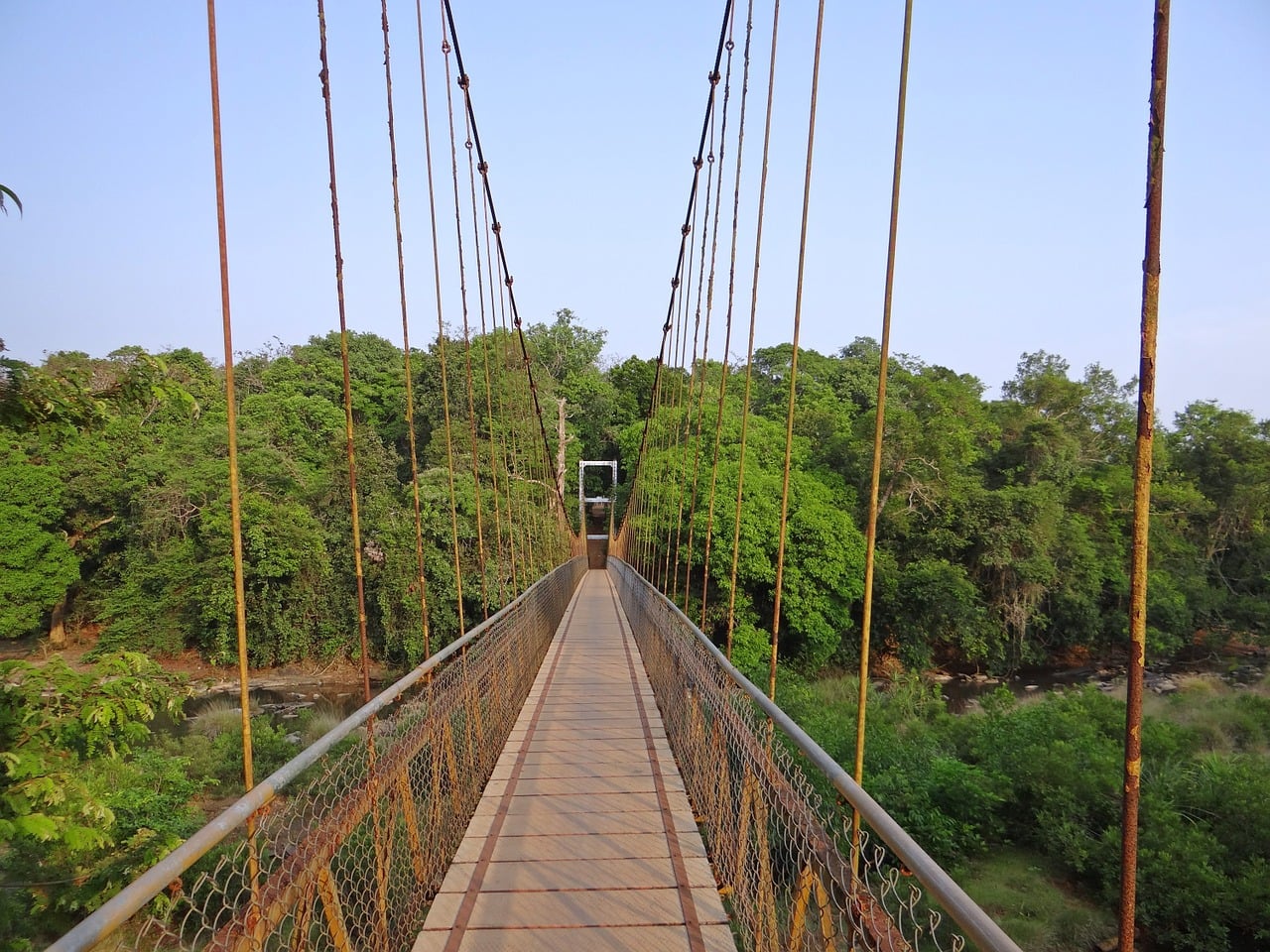 32 Best Places to Visit in Bohol (Travel Guide) 21 Bamboo Hanging Bridge, places to visit in Bohol