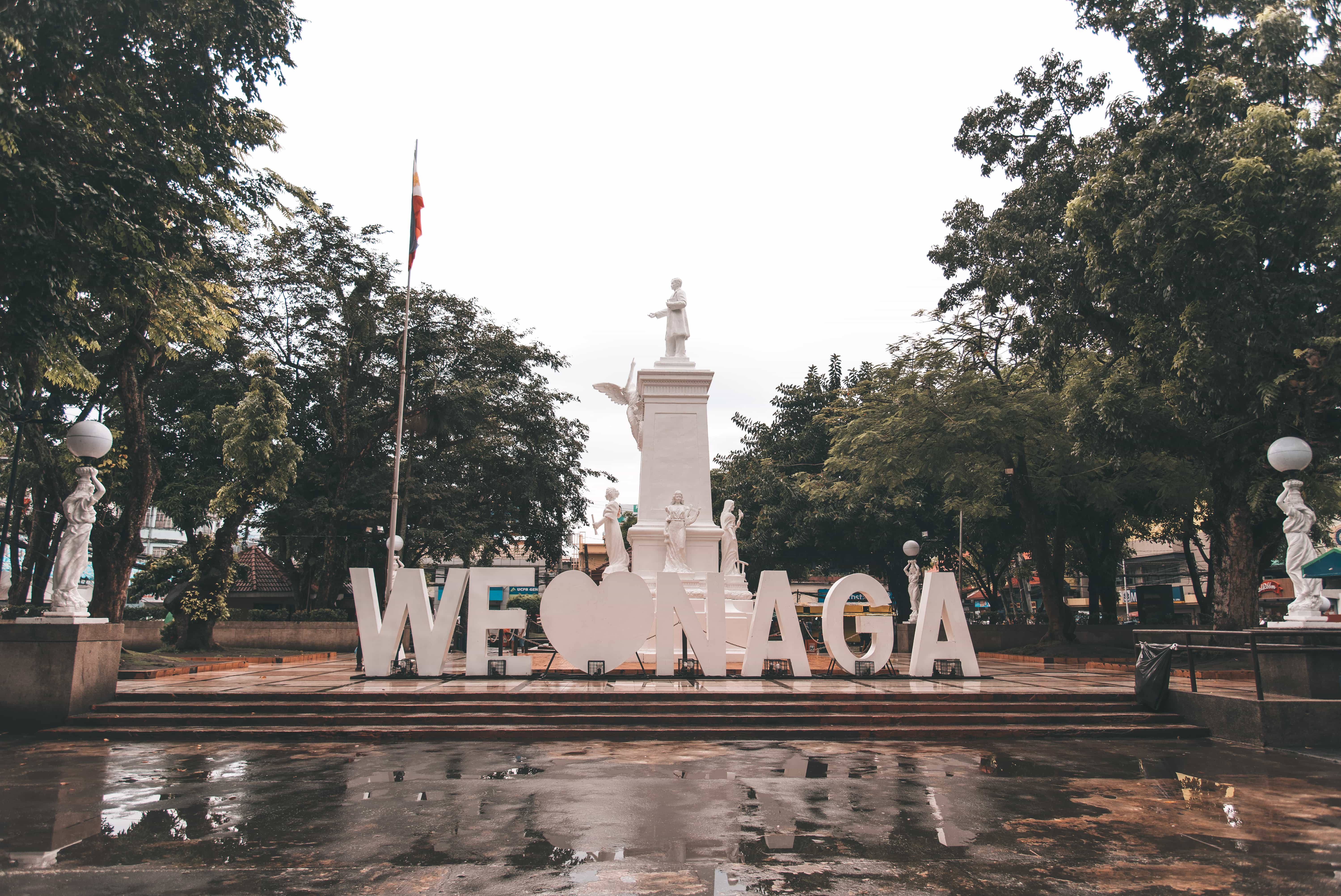 15 Awesome Naga Tourist Spots (Naga Travel Guide) 10 Plaza Rizal in Naga, Naga tourist spots