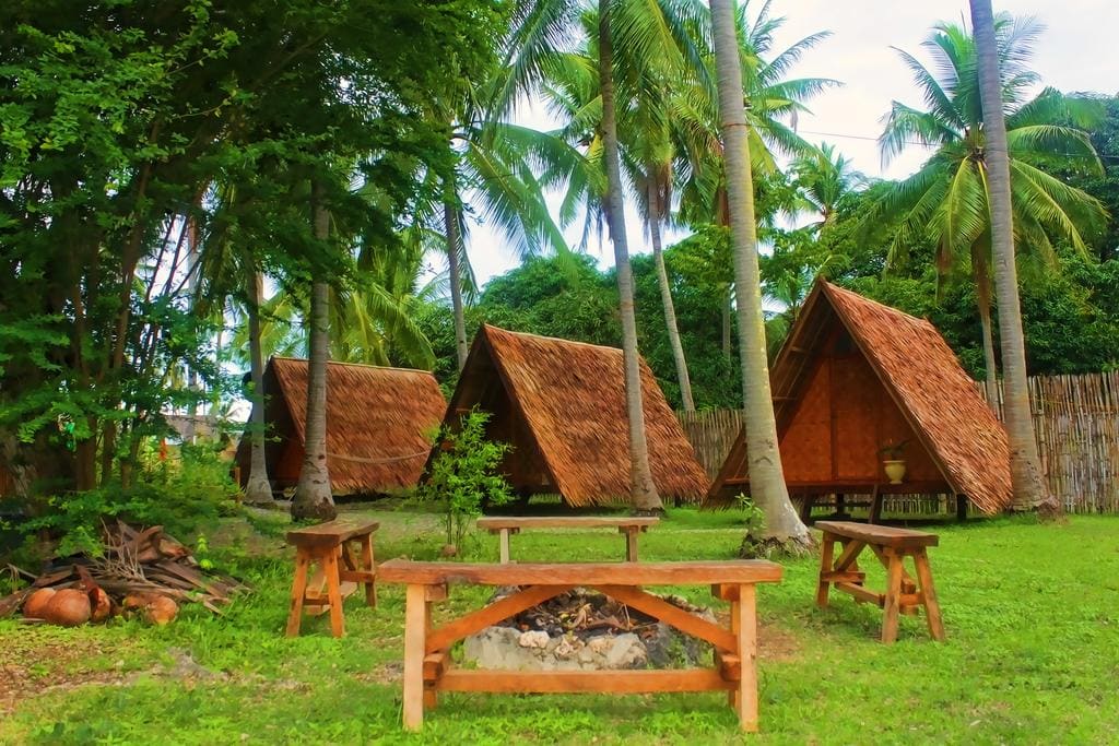 15 Beach Resorts in Moalboal: Where to stay in Moalboal 5 Archery-Asia Nipa Huts & Camping, resorts in moalboal, beach resorts in moalboal, moalboal resorts, where to stay in moalboal