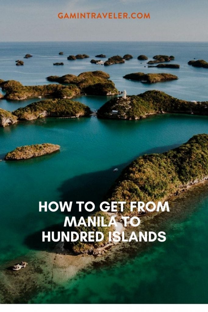How To Get From Manila To Hundred Islands Best Way 1 HOW TO GET FROM MANILA TO HUNDRED ISLANDS