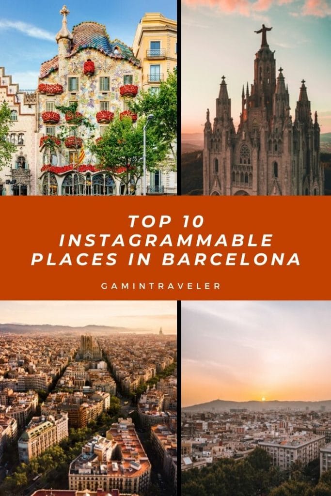 10 Most Instagrammable Places in Barcelona 2 TOP 10 INSTAGRAMMABLE PLACES IN BARCELONA