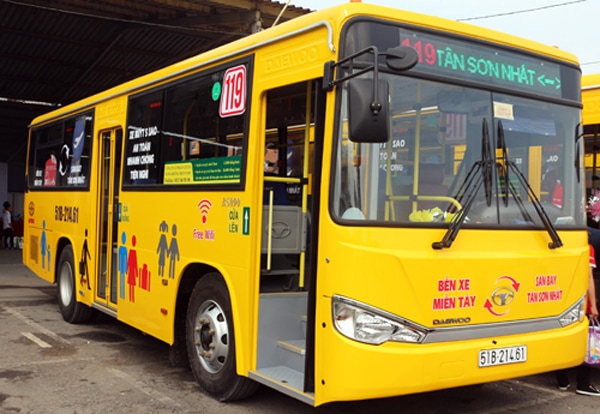 How To Get From Ho Chi Minh Airport to City Center District 1 Best Way 6 Bus 119 Ho Chi Minh Airport