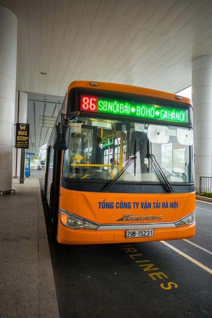 hanoi airport to city, hanoi airport to old quarter, hanoi airport to halong bay, hanoi airport to sapa, taxi from hanoi airport to old quarter, hanoi airport bus, bus from hanoi to old quarter, hanoi airport taxi to old quarter , Bus 86 Express Hanoi