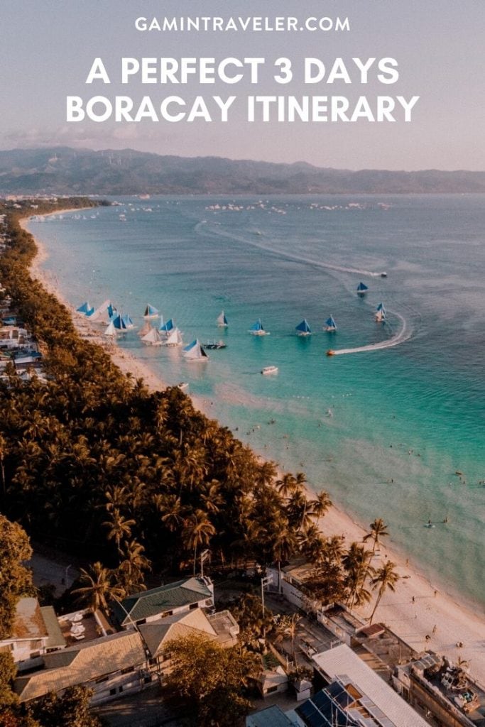 A Perfect 3 Days Boracay Itinerary 2 Boracay itinerary pin 3 2