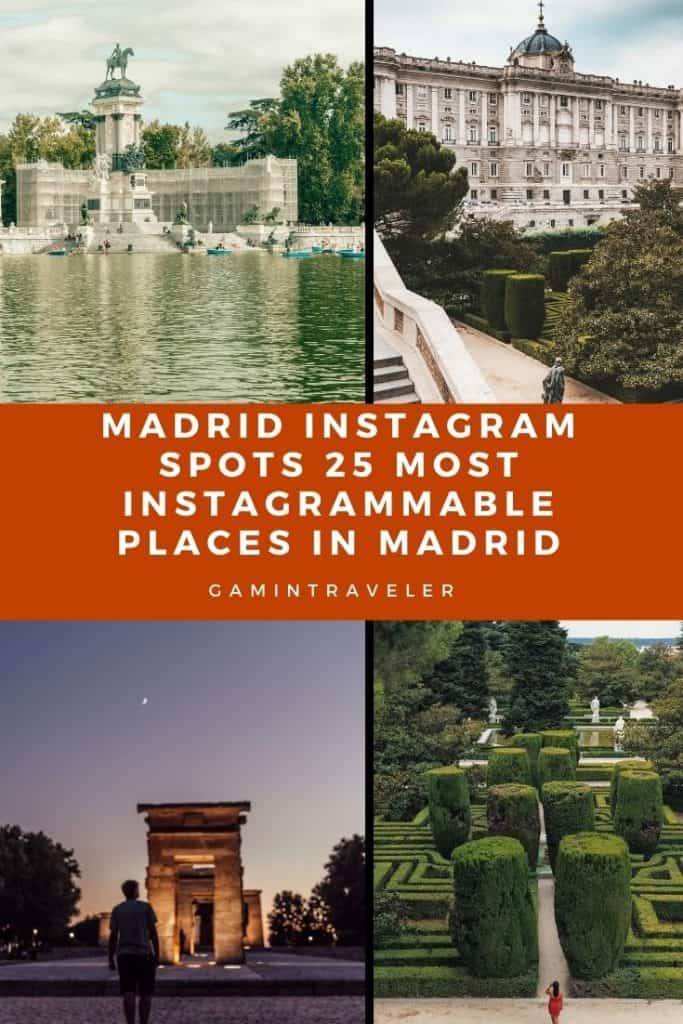Madrid Instagram Spots, most instagrammable places in madrid