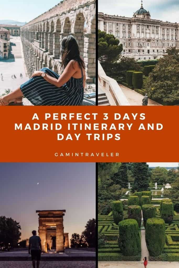 Madrid itinerary, itinerary in Madrid