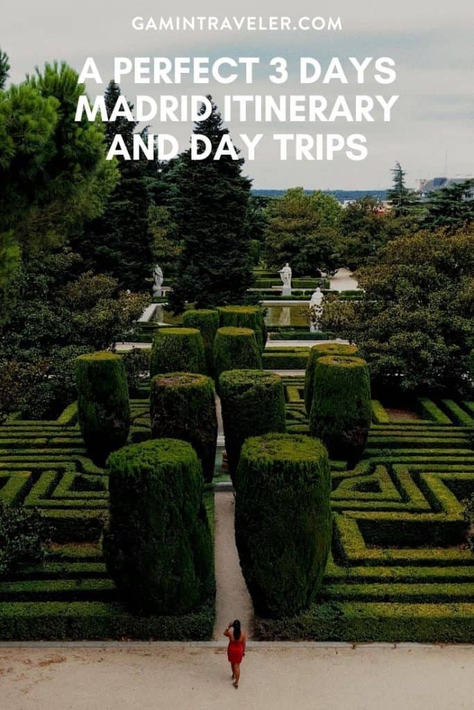 Madrid itinerary