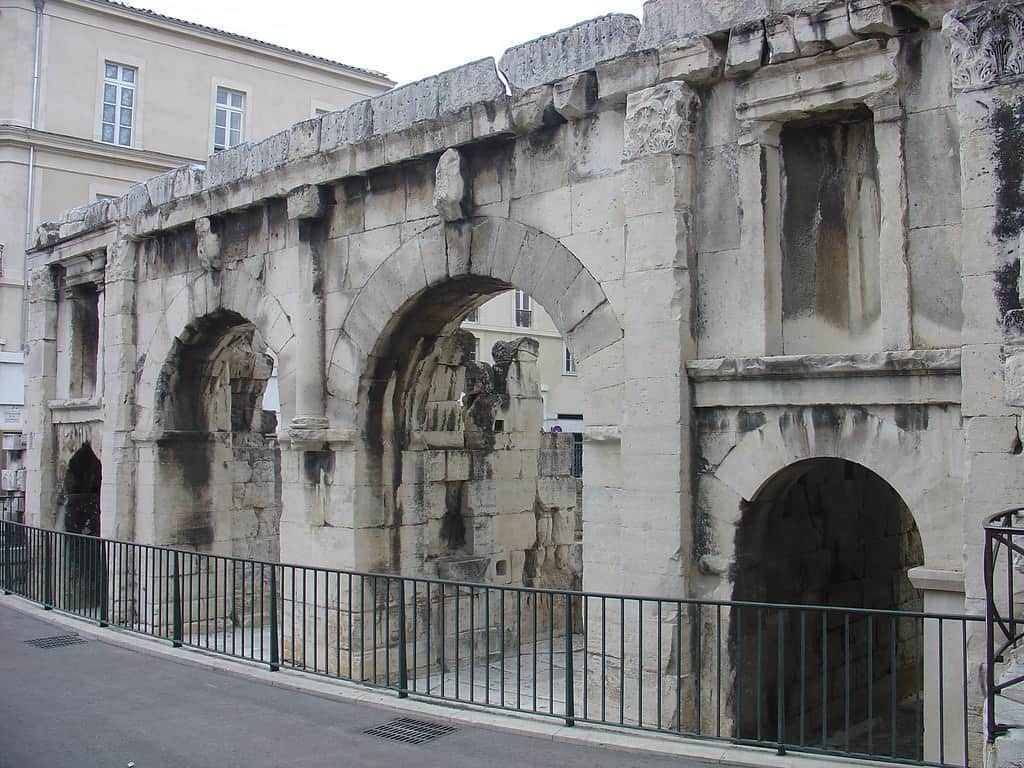 19 Best Nimes Tourist Spots And Things to do in Nimes 10 Things to do in Nimes, Nimes Tourist Spots, Porte d'Auguste