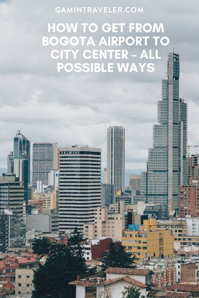 bogota airport to city, How To Get From Bogota Airport to City Center