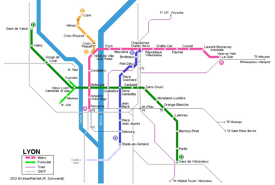Metro Map Lyon, lyon airport to city, lyon airport to city center, How To Get From Lyon Airport To City Center