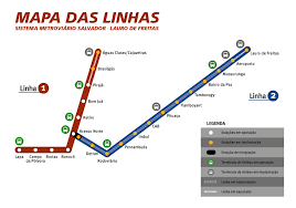 Salvador de Bahia Metro Map, Salvador de Bahia airport to city center, Salvador de Bahia airport to city, How To Get FromSalvador de Bahia Airport To City Center