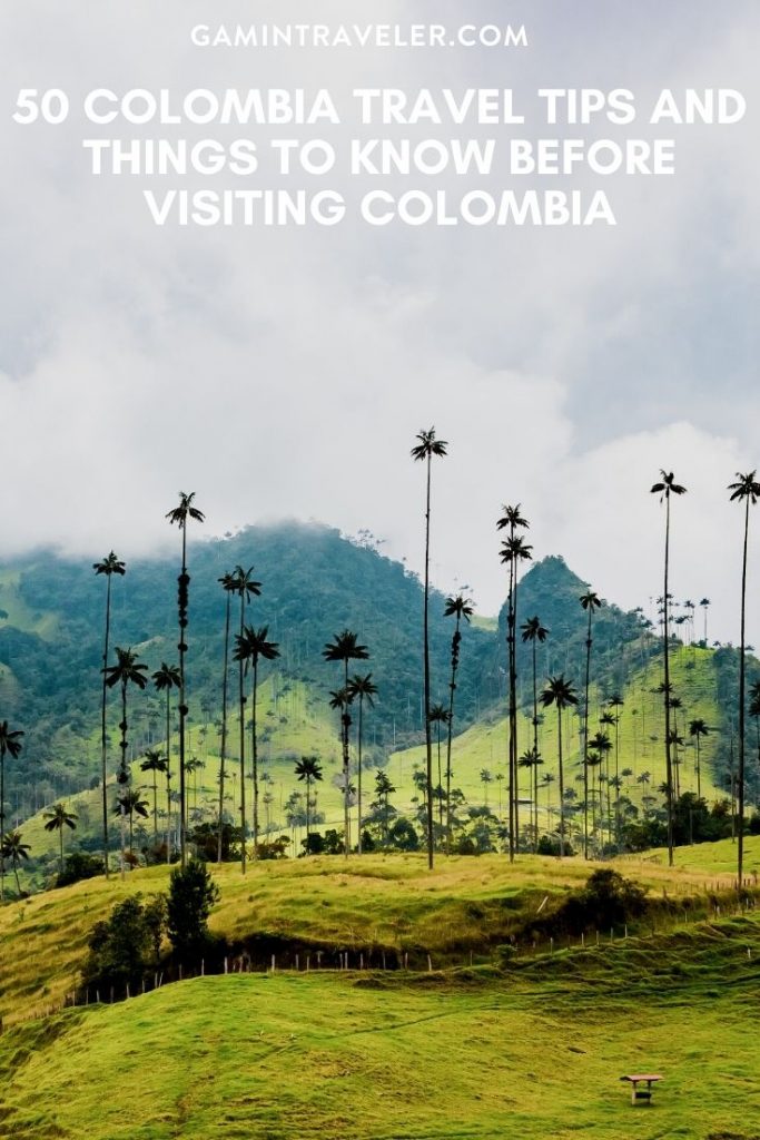 Colombia Travel Tips, things to know before visiting Colombia, facts about Colombia