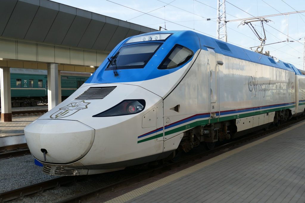 35 Uzbekistan Travel Tips And Things To Know Before Visiting Uzbekistan 6 Uzbekistan travel tips, things to know before visiting Uzbekistan, facts about Uzbekistan, High Speed Train Uzbekistan