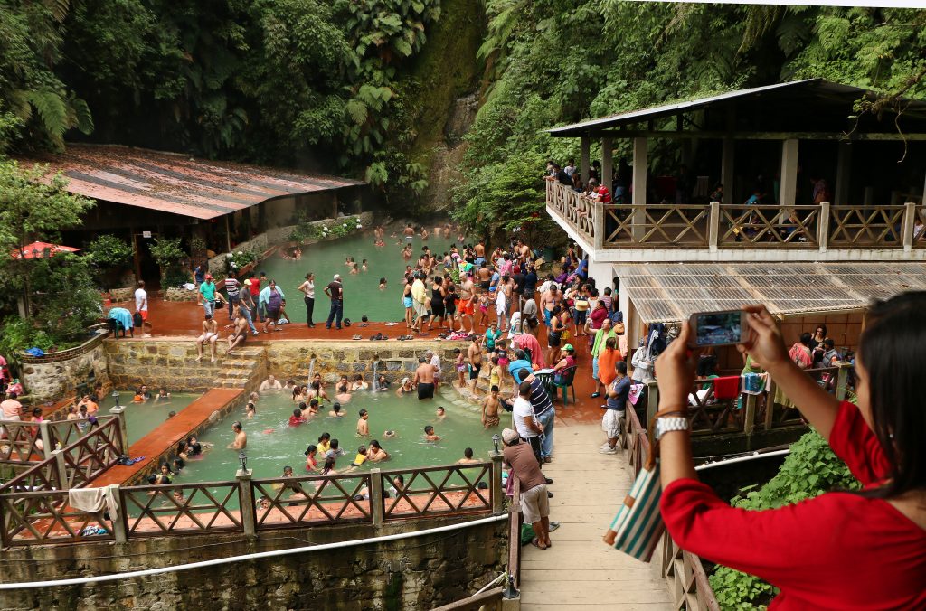 most instagrammable places in Guatemala, instagrammable spots Guatemala, Fuentes Georginas