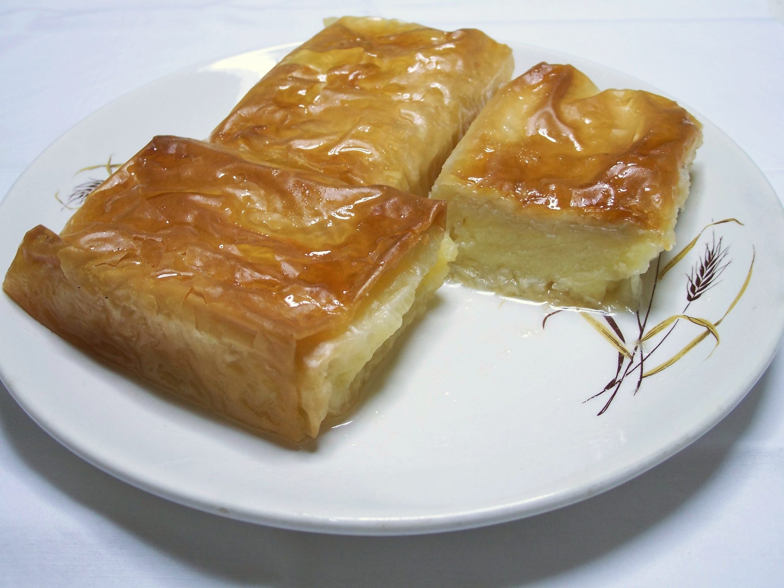 Best Greek Food: Best 40 Greek Dishes And Food in Greece To Try 26 Galaktoboureko,