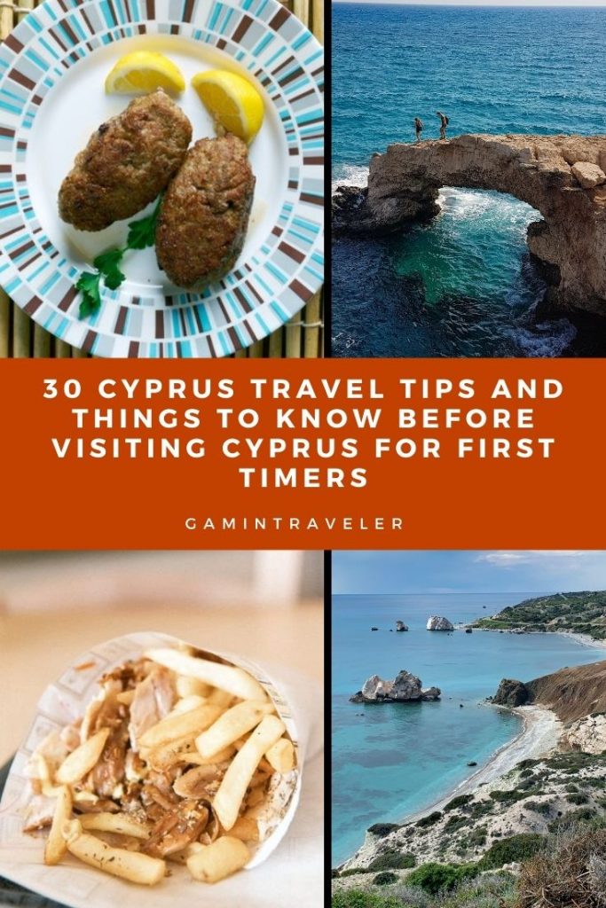 Cyprus Travel Tips, things to know before visiting Cyprus, facts about Cyprus