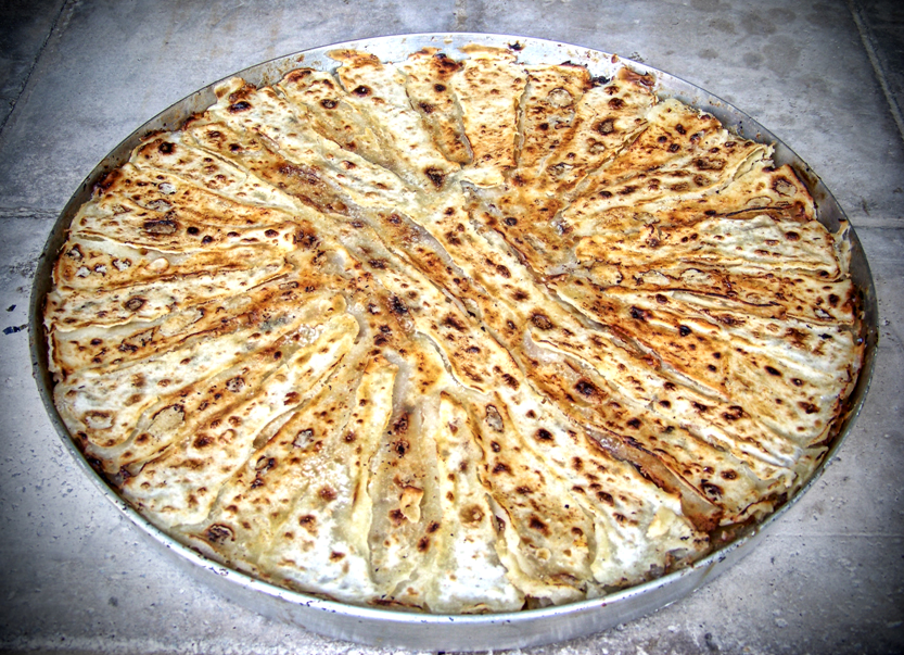 Flia, food in Albania, Albanian food, albanian dishes, Albanian cuisine, traditional food in Albania