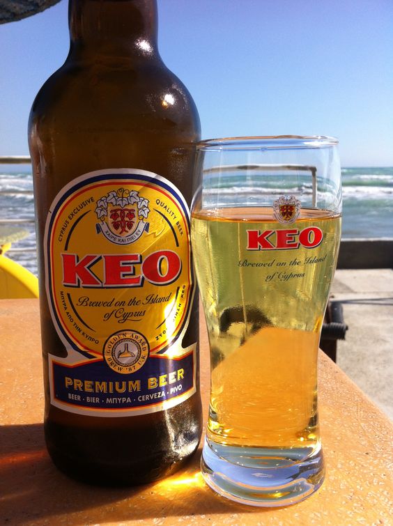 Cypriot Drinks: 18 Best Cypriot Beverages And Non Alcoholic Drinks In Cyprus 11 Cypriot drinks, drinks in Cyprus, Cypriot Beverages, beers in Cyprus, KEO Beer