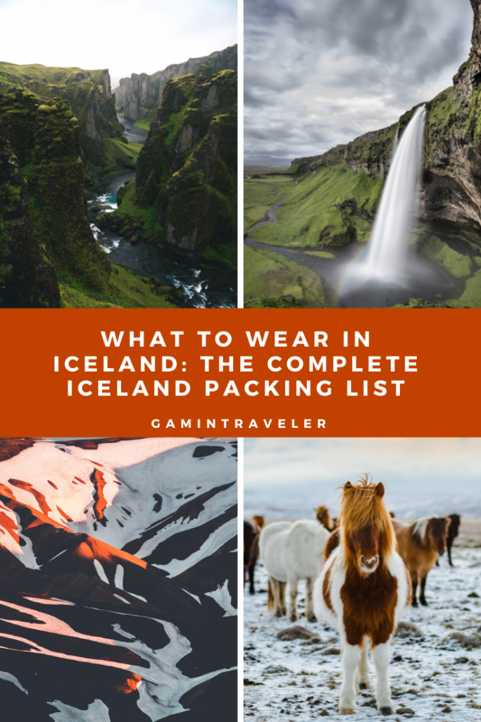 What To Wear in Iceland: Our Iceland Packing List And What To Pack For Iceland 1 1