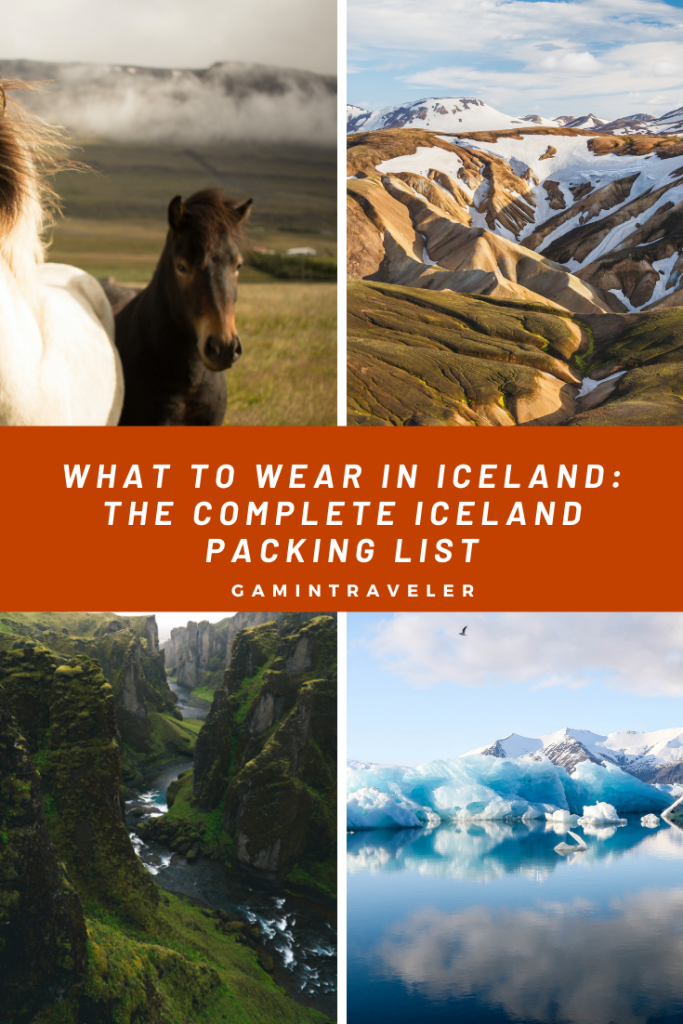 What To Wear in Iceland: Our Iceland Packing List And What To Pack For Iceland 2 2