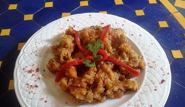 moroccan food, food in morocco, moroccan cuisine, moroccan dishes, traditional moroccan food, Aubergine
