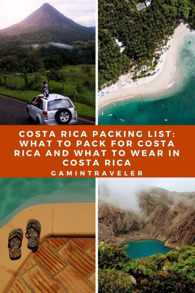 Costa Rica Packing List 3 1