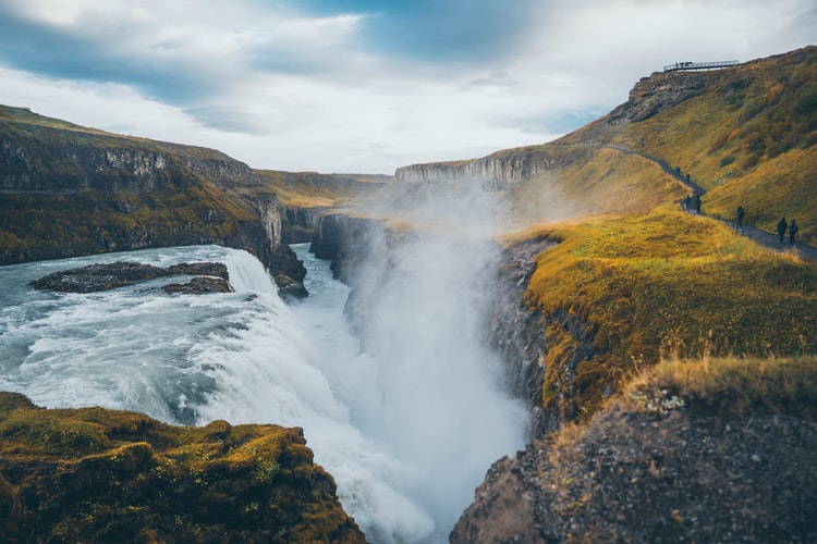 40 Most Instagrammable Places In Iceland 6 Gullfoss waterfalls, iceland instagram spots, most instagrammable places in Iceland, Iceland photos, Iceland photography