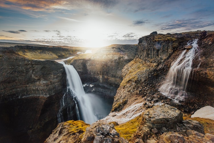 40 Most Instagrammable Places In Iceland 22 Háifoss waterfall, iceland instagram spots, most instagrammable places in Iceland, Iceland photos, Iceland photography