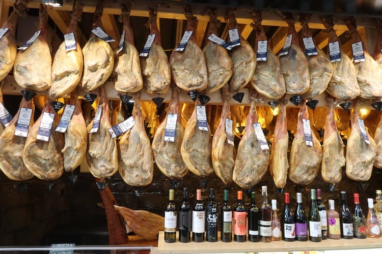 Jamon, Spanish Food, spanish cuisine, traditional spanish food, food in Spain, Spanish dishes