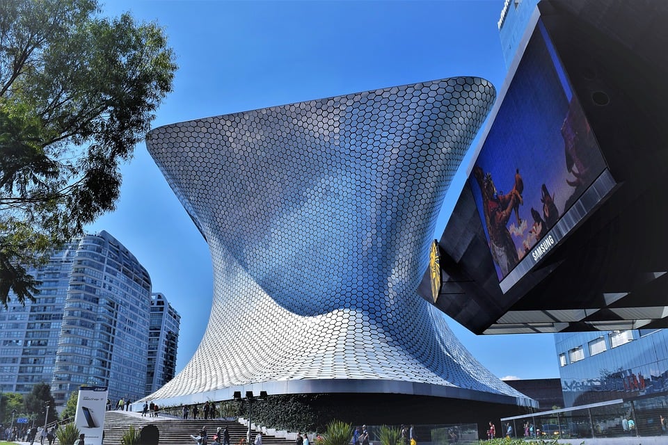 45 Most Instagrammable Places In Mexico And Best Mexico Instagram Spots 18 Most Instagrammable Places in Mexico, Mexico Instagram Spots, mexico photos, Mexico Photography, Museo Soumaya