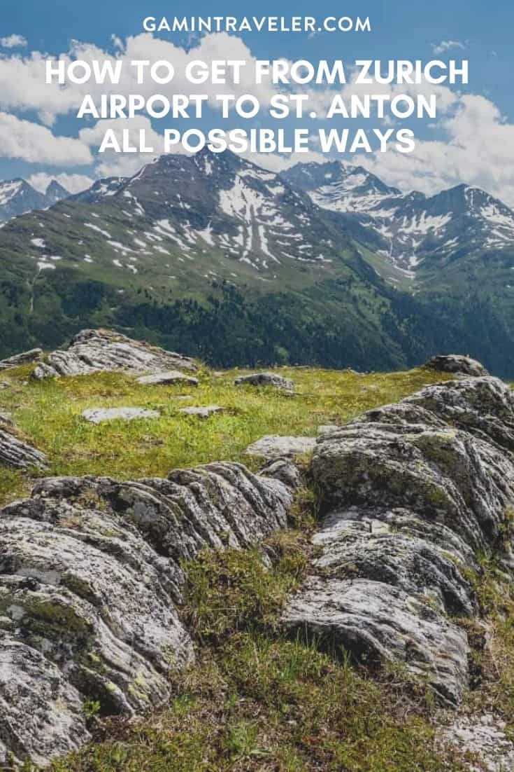How To Get From Zurich Airport To St. Anton - All Possible Ways