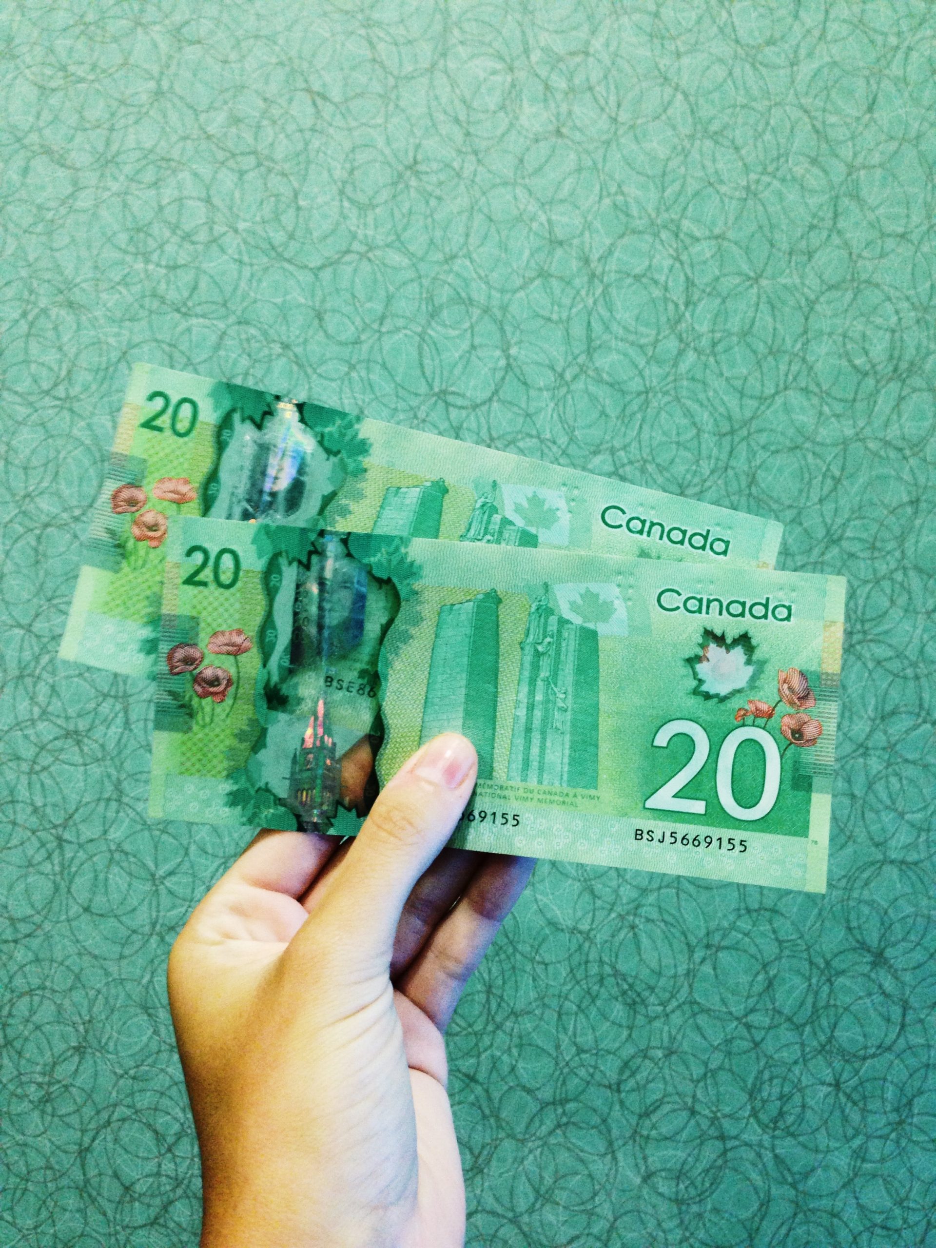 Cnadian Dollar scaled